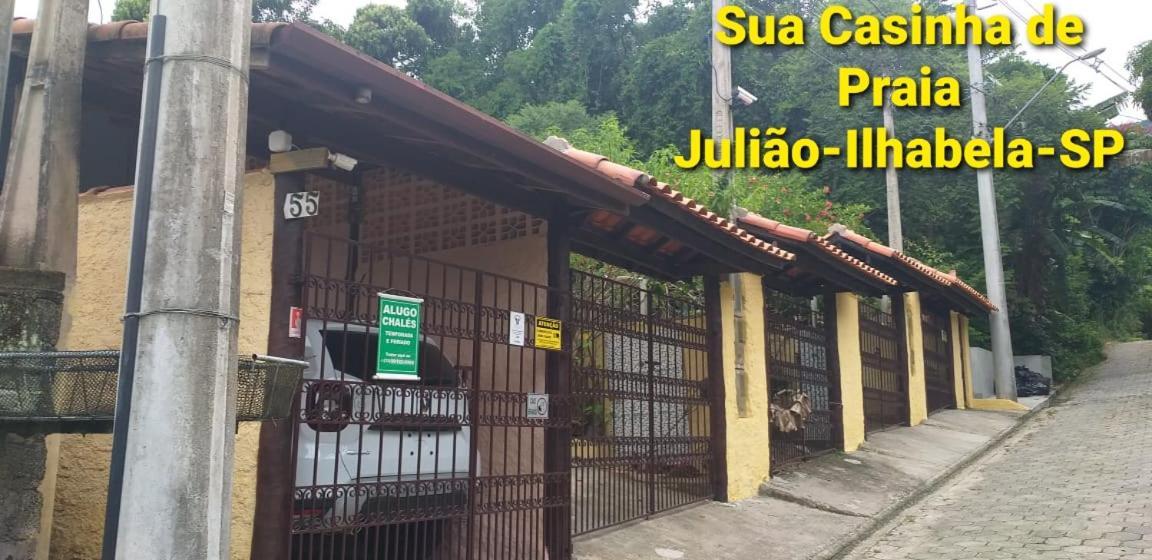 Casinhas Na Praia Do Juliao Em Ilhabela Sp Villa Luaran gambar